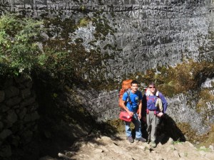 Dave and our guide Dzodzi