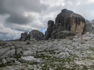 Deep in the Dolomites