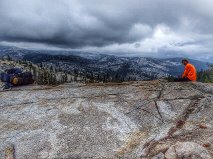 Viewpoint along the way to Cathedral Pass