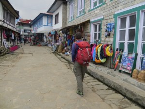 Strolling through Lukla
