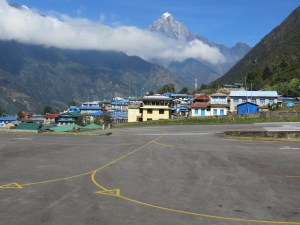 The airport in Lukla