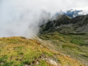 Leaving Refugio Plose