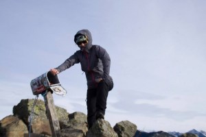 Thorsun atop Mailbox Peak, WA