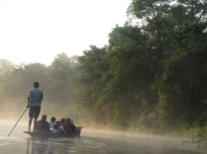 Morning on the river