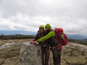 Summit of Keprnik Mountain