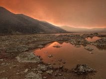 Sunset over Mono Lake