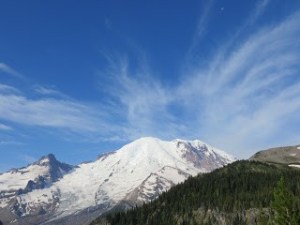 Clouds over Rainier