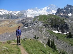 Western side of Mount Rainier