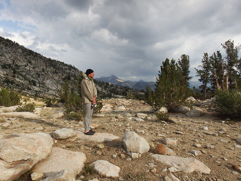 Exploring a plateau nearby Silver Lake