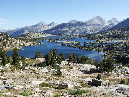 Marie Lake from Selden Pass