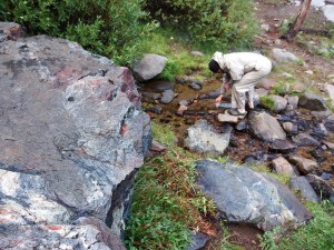 Managing camp chores after the storm