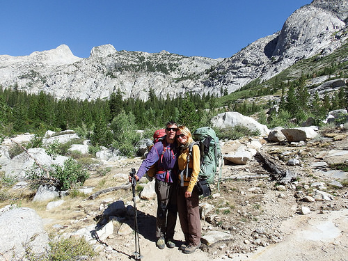 En route to Le Conte Canyon