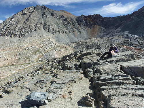 Great snack spot atop the pass