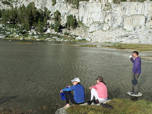Most enjoyable evening at the lake