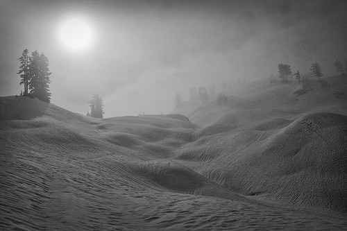 Engulfed in the clouds