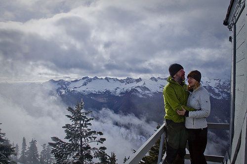 Here we are soaking up the views again