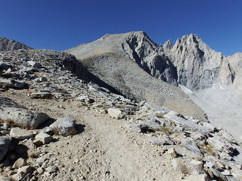 Nearly atop the pass