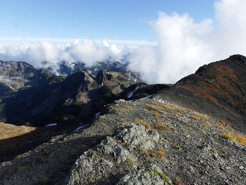 Nearing the false summit