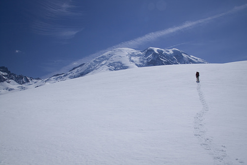 Nearing the trails terminus