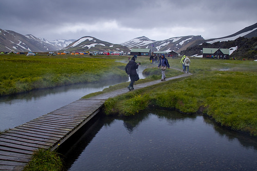 Landmannalaugar hotsprings
