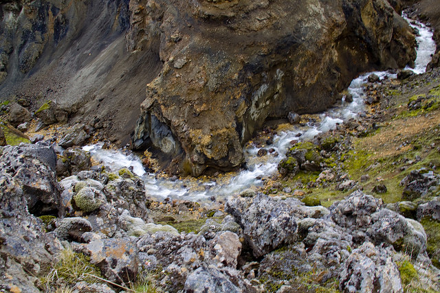 We could admire many colors and textures every step we took.